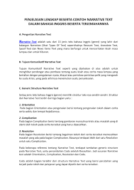 Apa definisi dan pengertian narrative text dalam bahasa inggris itu? Narrative Text Lengkap Dengan Contoh Dan Pemahamannya By Sbjosssgile Issuu