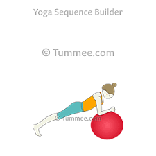 Learn the 7 most effective yoga poses for weight loss! Yoga Ball Poses 40 Yoga Ball Poses To Plan Yoga Sequences Tummee Com