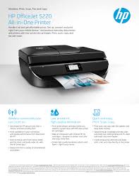 › hp officejet 8710 driver download windows 10. Hp Officejet 5220 All In Manualzz