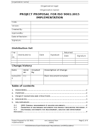 © iso 2015, published in switzerland all rights reserved. Project Proposal For Iso 9001 2015 Implementation Iso 9000 Audit