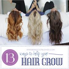 Apply it on your fingers and just go through your hair. 13 Ways To Make Your Hair Grow Barefoot Blonde Amber Fillerup Clark