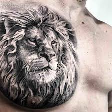 125 Best Lion Tattoos For Men Cool Designs Ideas 2021 Guide Mens Lion Tattoo Lion Chest Tattoo Lion Head Tattoos
