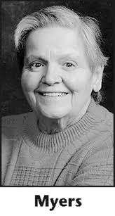 JANET MYERS Obituary (1942