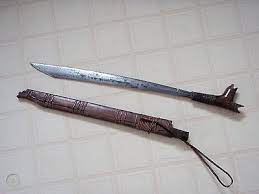 Duku or was also used by iban. Parang Ilang Dayak Iban Machete Borneo Sarawak Sword Headhunting 520002633