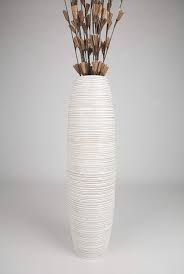 Leewadee Tall Floor Vase White Tall Floor Vases Floor Vase Vase