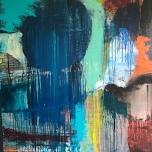 Sip & Paint Abstract Painting & Sipping Wine