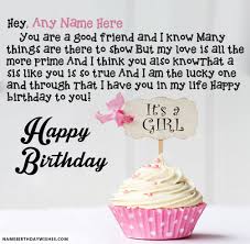 Birthday Wishes Images For Best Friend Female With Name Good Friend Sister Birthday Wishes With Name In 2020 Birthday Wishes With Name Birthday Wishes For Sister Wishes For Sister
