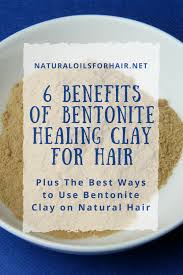 Bentonite is great for our hair skin and i. The Power Of Aztec Secret Healing Clay For Hair