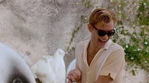 The Talented Mr Ripley Dickie S Yellow Mesh Knit Shirt Bamf Style Firstly, of course, there's the sheer luxuriant style of the thing: