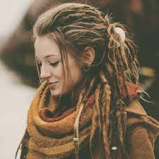 Dreadlocks Tumblr Google Zoeken Hippie Hair Half Dreaded Hair Hair Styles