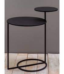 Get 5% in rewards with club o! Black Metal Side Table