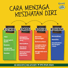 Ada beberapa cara untukmemastikan kesihatan seseorang itu dalam keadaan baik. Facebook