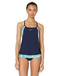 Nike Women S Layered Sport Tankini Swimsuit Set Nike Sport Tankini Tankini Tankini Swimsuits For Women