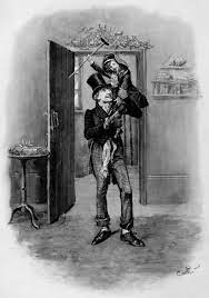 He sat very close to his father's side, upon his little stool. Tiny Tim A Christmas Carol Wikipedia