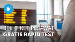 Beli Tiket Citilink Gratis Rapid Test Youtube