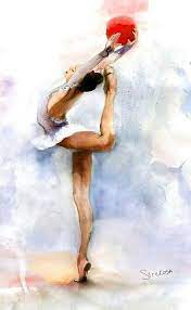 Le ginnaste individuali possono decidere di partecipare principalmente a due tipi di gare: Pin Di Tishchenko Elena Su Mallas Ritmica Ginnasta Ginnastica Ritmica Ginnastica