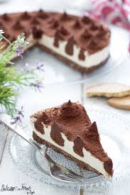 Cheesecake Philadelphia E Mascarpone Con Inserti Di Cioccolato A Pois Ricette Dolci Dolci Ricette