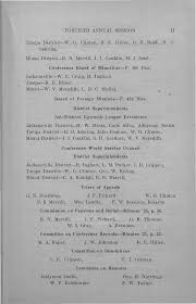 Official Minutes St. Johns River Conference Methodist Episcopal Church