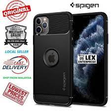 The cheapest price of apple iphone 11 pro max in malaysia is myr2599 from shopee. Original Spigen Rugged Armor Apple Iphone 11 Iphone 11 Pro Iphone 11 Pro Max Case Cover Casing Ready Stock Shopee Malaysia