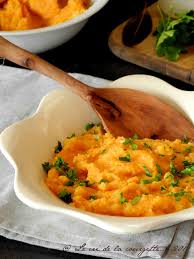 Puree De Patate Douce A L Ancienne En 2020 Puree Patate Douce Recette Puree Patate Douce Recette Patate Douce