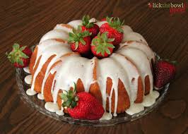 Using fruits and berries to decorate a bundt cake isn't new. Lick The Bowl Good Very Vanilla Bundt For My Baby Brother Savoury Cake Cake Cupcake Cakes