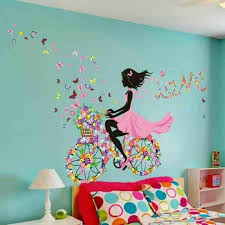 Wall Decoration Bedroom Decal On Amazon Com Https Www Amazon Com Sworna Butterfly Removable Pla Wall Decals Girls Room Wall Stickers Murals Vinyl Decal Diy