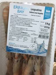 Langoustines Entieres Crues Surgelees Errigal Bay Calories Et Informations Nutritionnelles
