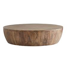 Jacob Cocktail Table 48 Drum Coffee Table Coffee Table Wood Large Coffee Tables