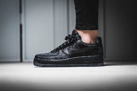Black Nike Air Force Ones Womens Insidesneakers Nike W Air Force 1 07 Premium Black 616725 006 Black Nikes Womens Sneakers Sneakers