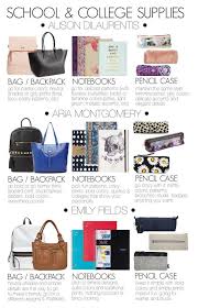Pretty Little Liars Inspired School College Supplies Part I College Supplies Preppy School Supplies School Organization College