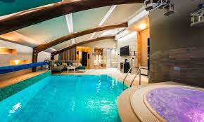 Private Spa Center With Pool Hot Tub Sauna Steam Room And Aroma Shower Luxury Suite Steam Room Pool