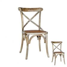 Il y a quelques temps j'avais acheté via leboncoin 6 chaises bistrot en bois car j'aimais bien leur style rétro. Duo De Chaises Bistrot Bois Gris Vieilli Brett Univers Des Assises