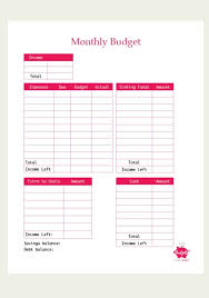 Your teen can type in his monthly expenses and income, and the worksheet will calculate his budget 20 Free Printable Budget Templates Manage Your Money In 2021 Savvy Budget Boss