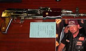 Belarus president brandishes assault rifle as thousands protest outside his residence. Conviction Overturned For Marine Jailed For Possessing A Chrome Plated Ak 47 That May Have Come From Saddam Hussein S Palace Daily Mail Online