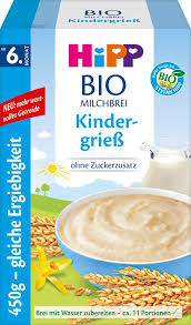 Milchbrei ist klassiker unter den babybreien und sehr beliebt. Hipp Bio Milchbrei Kindergriess Milchbrei Jetzt Online Kaufen Windeln De