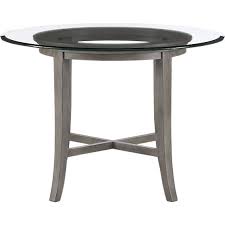 Halo Grey Dining Table With 42 Glass Top Grey Dining Tables Round Dining Table Grey Round Dining Table