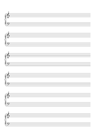 Print Blank Sheet Music Under Fontanacountryinn Com