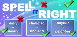 Spell it right is a spelling puzzle game. Amazon Com Spell It Right Free Appstore For Android