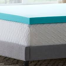 This beautiful design reverses to a solid antique color. Dream Collection By Lucid 3 Inch Gel Memory Foam Twin Xl Mattress Topper Bed Bath Beyond