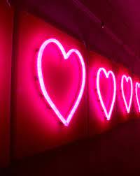 Led Neon Pink Heart With Dimmer By Martellodelights On Etsy 90 00 Neon Signs Neon Aesthetic Neon