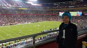 Fedex Field Section 326 Row 1 Seat 1 Washington Redskins