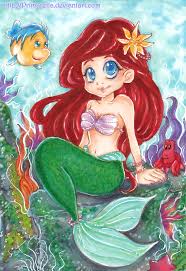 Mermaid Princess Ariel By Primarella On Deviantart Disney Princesses As Mermaids Mermaid Princess All Disney Princesses
