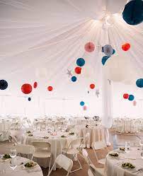 Ideas Advice Hanging Wedding Decorations July Wedding Patriotic Wedding