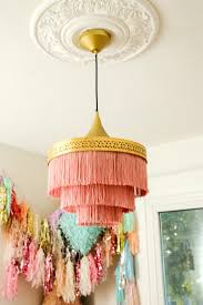 Ceiling led light 5 steps with pictures instructables modern black gold fly shade diy hanging diy led ceiling panel 3d warehouse. Light Up Your World Diy Fringe Chandelier Buy Or Diy Crafty Decor Projects You Can Create Hgtv