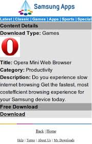 Opera Mini Becomes Most Downloaded Application In Samsung Java App Store In India