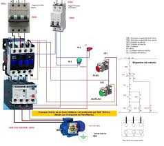 تشغيل محرك 3 فاز والتحكم به عن طريق 2 بوش بوطن تشغيل اطفاء Electrical Engineering Motor Engineering