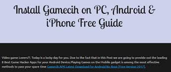 This apps will work on rooted devices only and does not work with all type of . Download Gamecih Apk Mudah