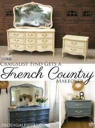 French Country Blue My Craigslist Score Country Furniture French Provincial Furniture Furniture