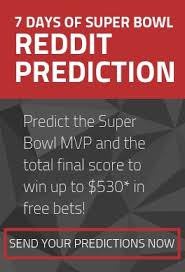 Free nba picks predictions previews and live odds by expert professional handicappers who analyze pro basketball games against the point betting tips include parlays, teasers, and over under totals.proven methods and techniques are applied during handicapping process.handicapping team. 7 Days Of Super Bowl Reddit Prediction Contest Nitrogen Sports Blog