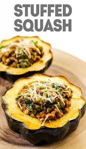Stuffed Acorn Squash Recipe Vegan Acorn Squash Recipes Acorn Squash Recipes Vegan Thanksgiving Recipes